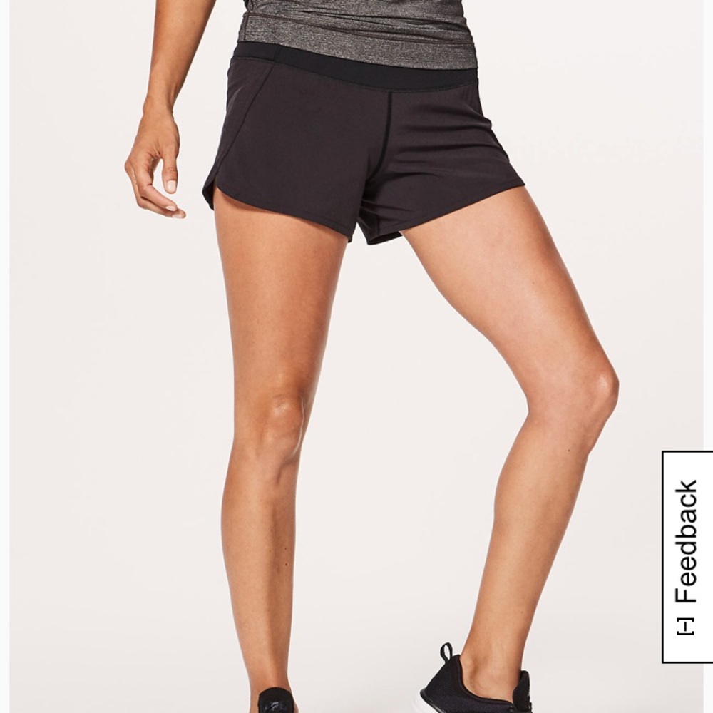 Lululemon run times short